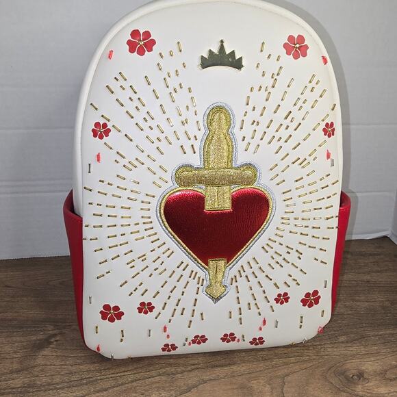 Loungefly Disney Snow White and the Seven Dwarfs Heart Box Mini Backpack NWT